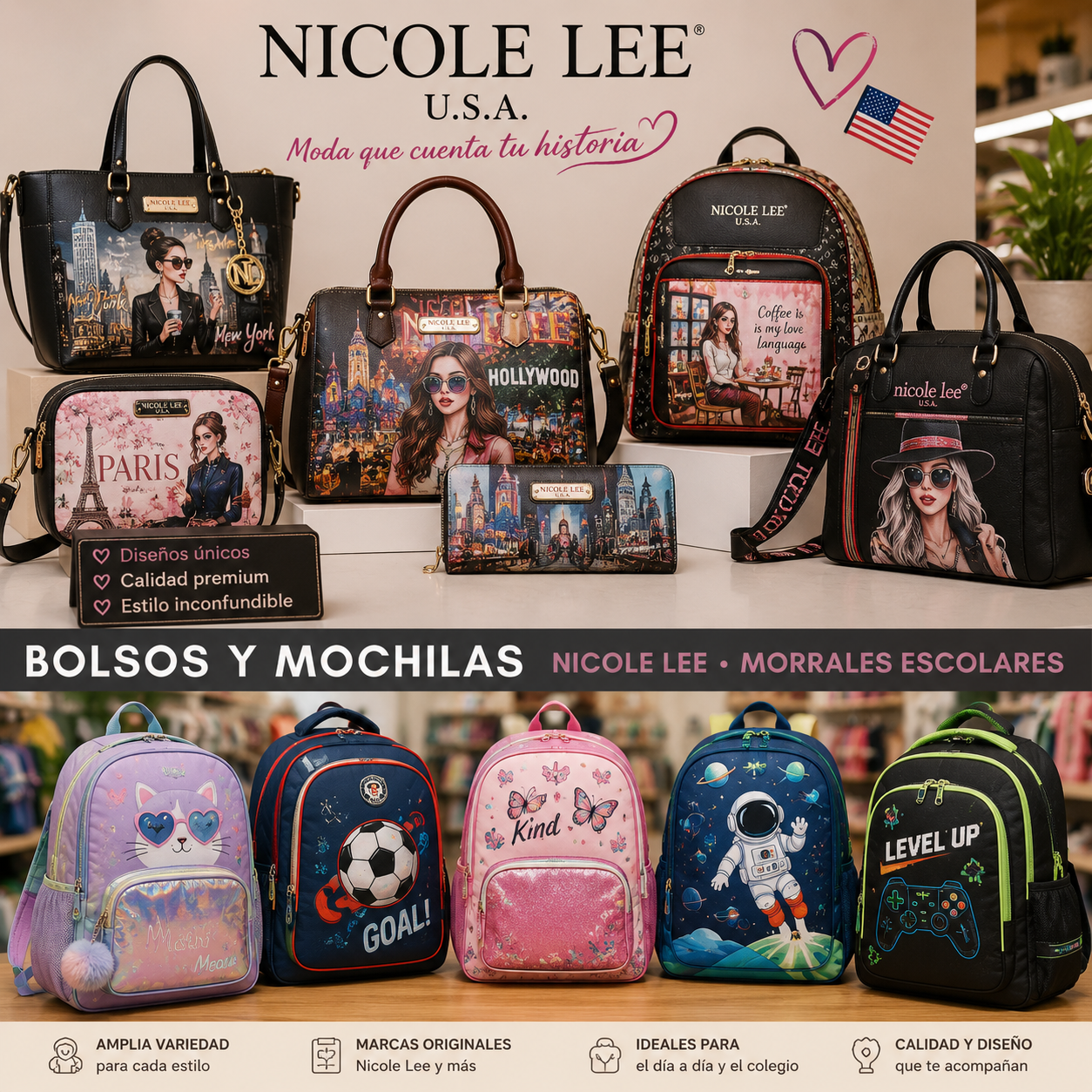 Bolsos y Mochilas