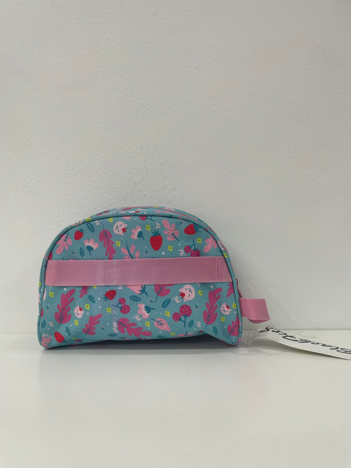 Neceser Multiusos / Estuche Infantil BlackFit8 Fresa y Flores Pastel