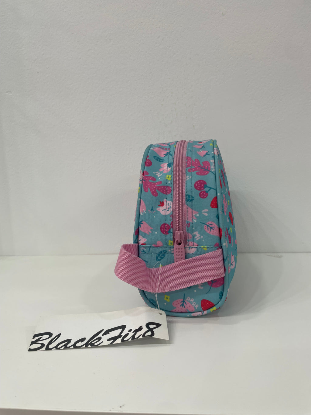 Neceser Multiusos / Estuche Infantil BlackFit8 Fresa y Flores Pastel