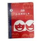 Cuaderno lámela 3mm 4° -40 hojas 70 gr
