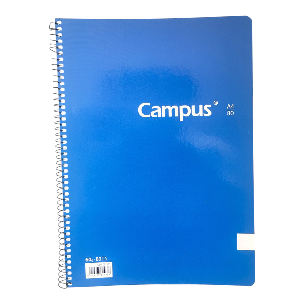 Cuaderno Campus 80 hojas blancas