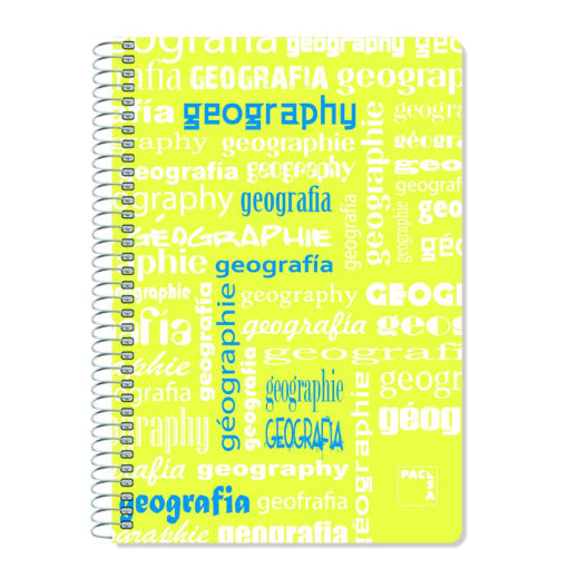 Cuaderno 80 Hojas 90 gr Geografia