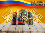 Taza de Cerámica "Raíces del Mundo" | Edición Cultural de Países