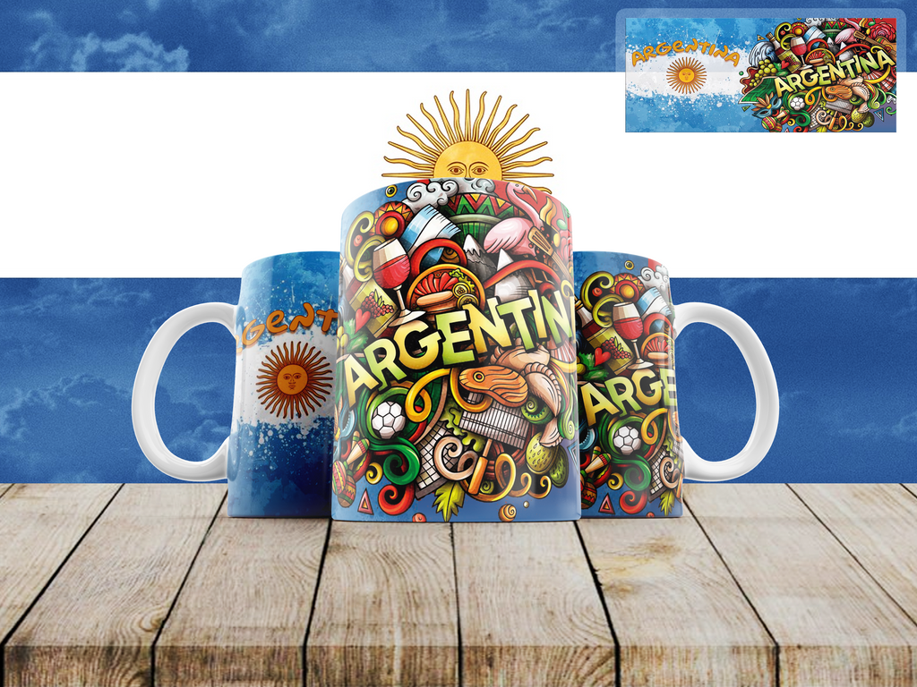 Taza de Cerámica "Raíces del Mundo" | Edición Cultural de Países