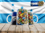 Taza de Cerámica "Raíces del Mundo" | Edición Cultural de Países