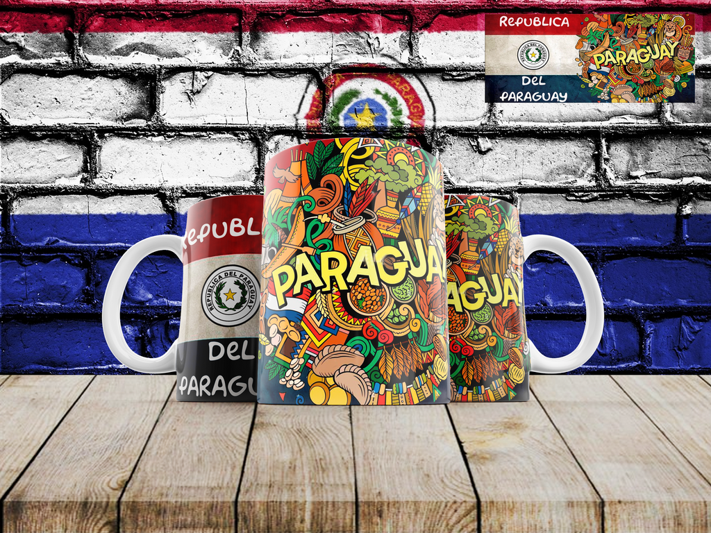 Taza de Cerámica "Raíces del Mundo" | Edición Cultural de Países