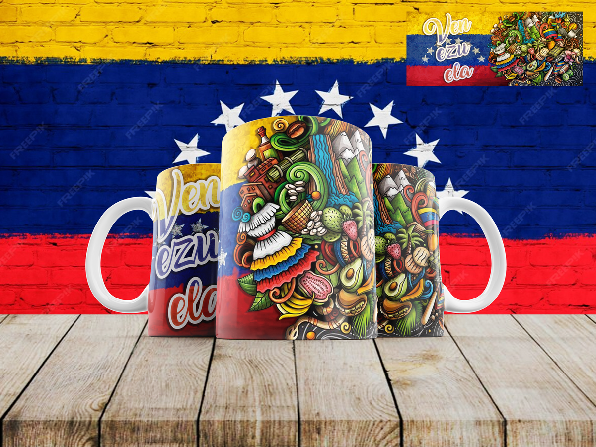 Taza de Cerámica "Raíces del Mundo" | Edición Cultural de Países